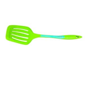 Orka Luka Slotted Spatula Flipper Green 4" Blade‎ 13" Kitchen Turner Utensil